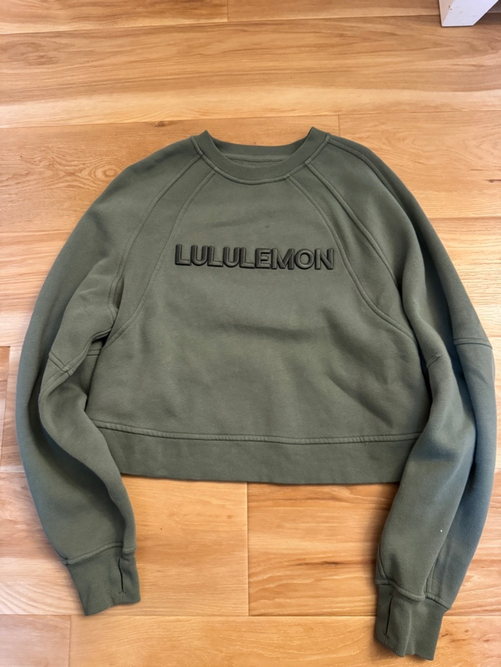 Lululemon cropped sweater